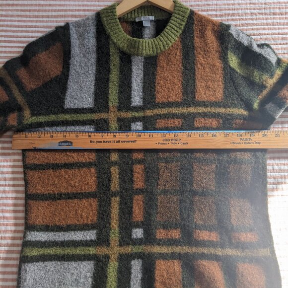 Cos Knitwear Multiple Colors Brown/Green/Orange/Gray Sweater Size US Small - Picture 8 of 10